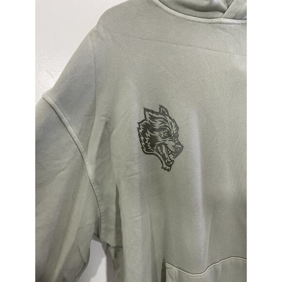 Dark Sport Wolve Club The Tale Of 2 Wolves Hoodie L Grunge Street Y2K Skater 90s - Picture 3 of 16